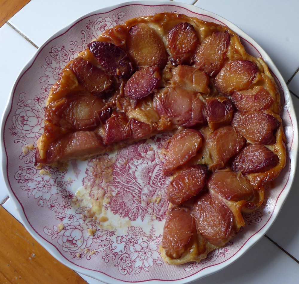 Ma tarte tatin aux nectarines...