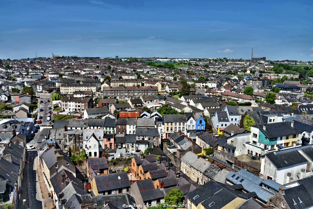 Cork - Irlande - Vue de haut
