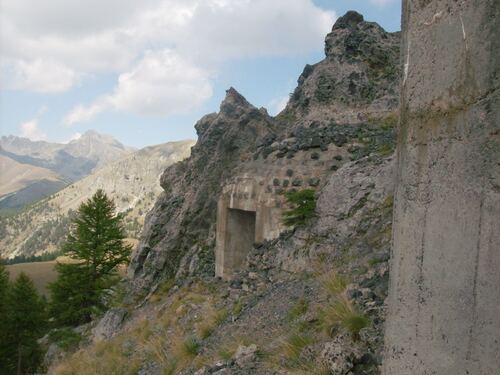 ouvrages italiens du mont agnelino 