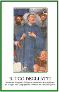 Bienheureux Hugues des Actes, moine à Sassoferrato dans les Marches italiennes († 1250)