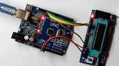 Atmega328p-pu bootloader and sketch Uusing arduino