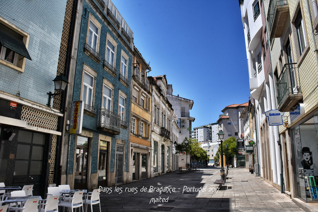 Dans les rues de Bragance - Portugal 2017