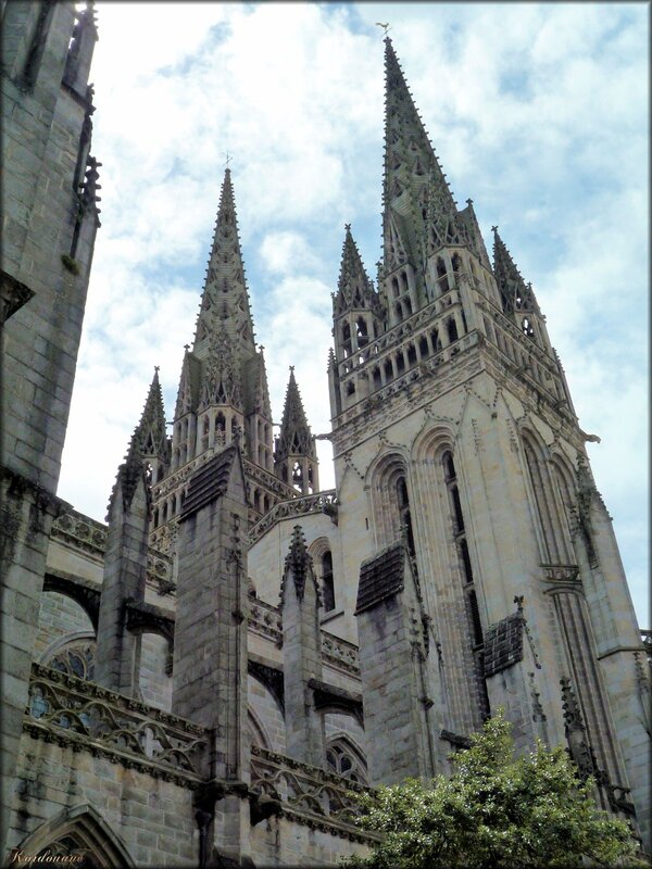 Photo de la cathédrale Saint-Corentin : Quimper