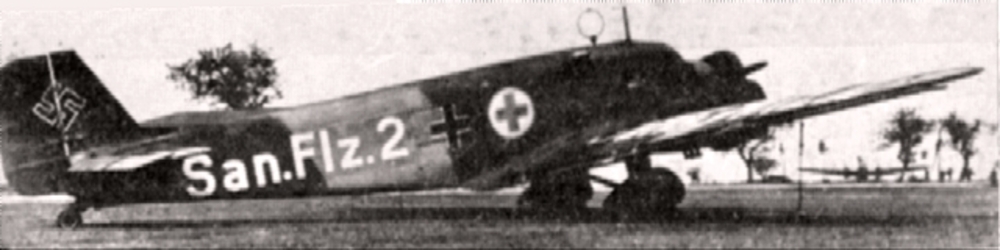 Junkers 52 Avion Sanitaire 