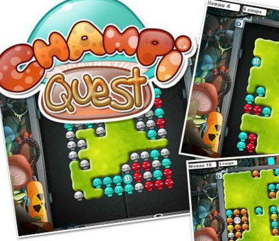 Champi Quest : un jeu de réflexion sur la plateforme Prizee