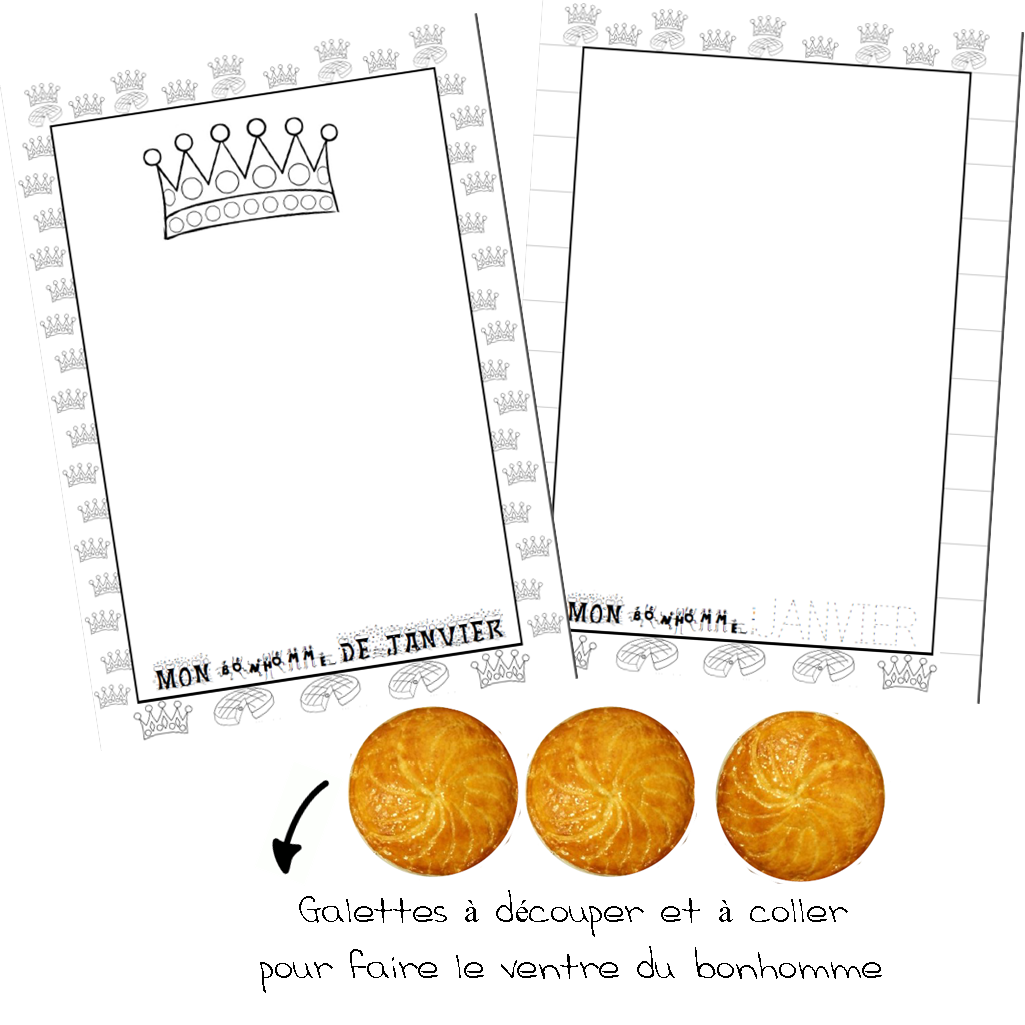 Page De Garde Loup Cahier Du Bonhomme Maternelle Le bonhomme du mois - Validées
