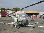 Bell 47G F-GDPO épandage agricole