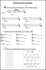 Calculer une somme: sur-compter