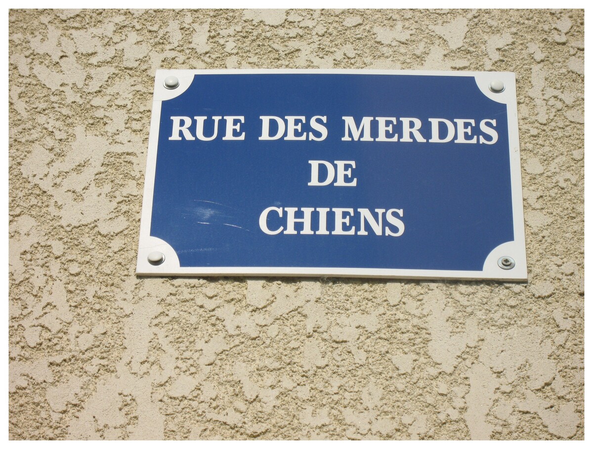 sur le mur d'une maison à Mortagne sur Gironde (17) le propriétaire doit en avoir marre des "porte-bonheur" devant chez lui, on le comprend !