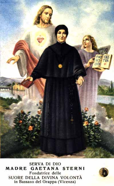Bienheureuse Gaetana Sterni, religieuse italienne fondatrice († 1889)