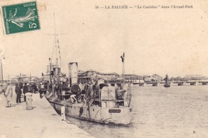 LA PALLICE - LE COUTELAS DANS L'AVANT PORT - R. 58 - 1908