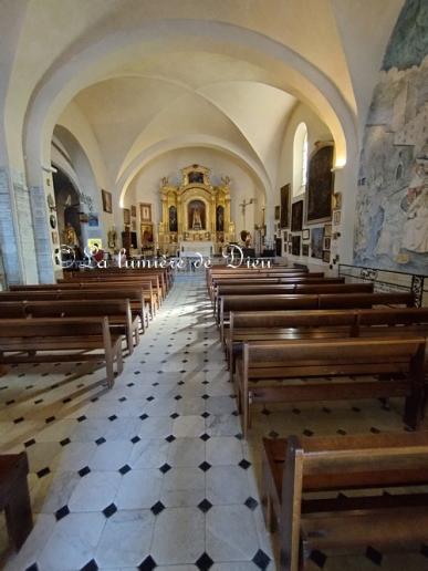 Antibes, la chapelle de la Garoupe