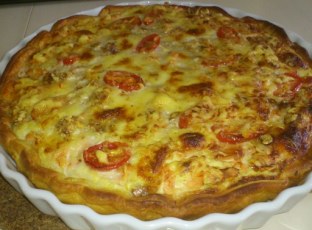 Résultat de recherche d'images pour "tarte au saumon"