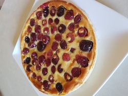 TARTE CLAFOUTIS AUX CERISES