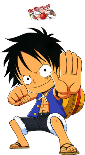 Monkey D. Luffy ( le chapeau de paille)