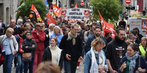 Compte-rendu des manifestations du 12/09 contre les Ordonnances -Lois travail XXXL en Finistère selon la PQR