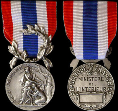 Médaille d' honneur des chemins de fer
