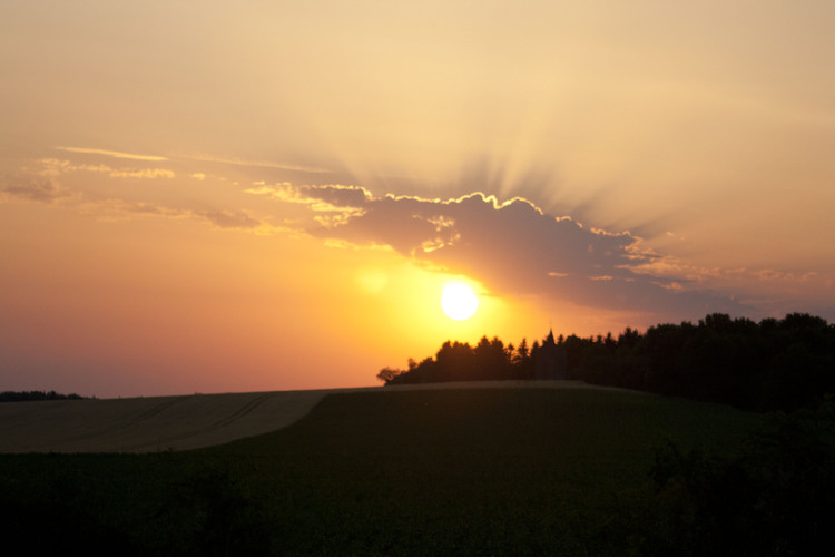 Coucher et lever du soleil