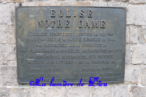 Douai : Eglise Notre-Dame