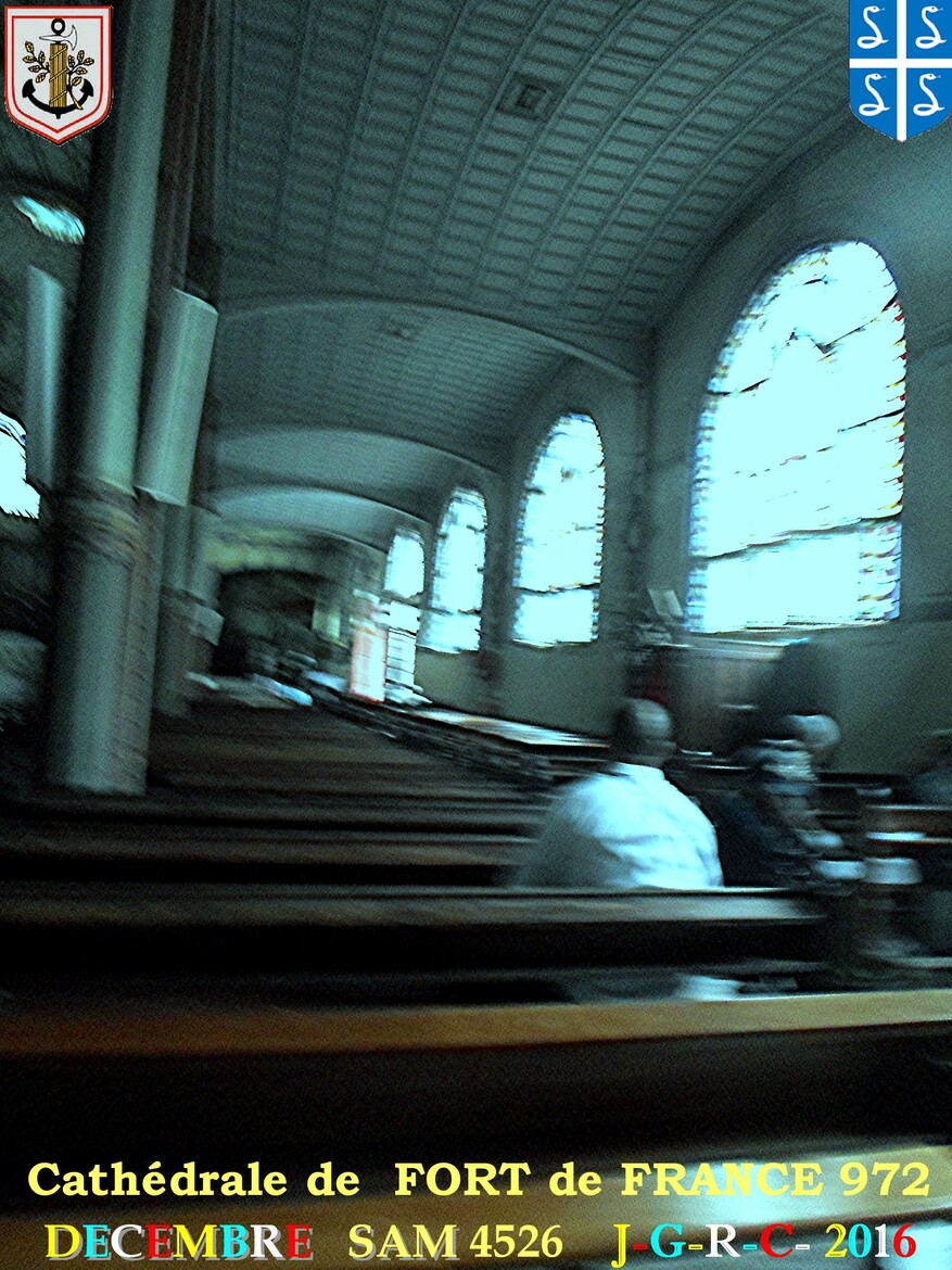 EGLISE DE MARTINIQUE:  Cathédrale de FORT de FRANCE  1/5       D 16/05/2017