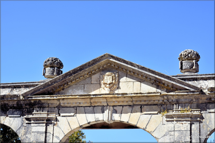 Photos château de la Roche-Courbon - détails