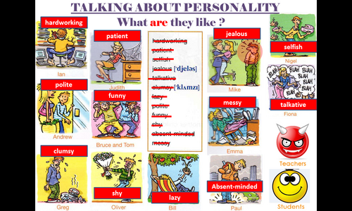 New sequence: Personality