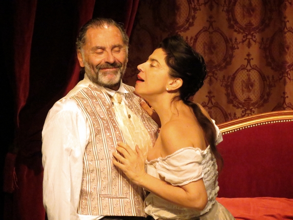 "Victor Hugo,mon Amour", une très belle évocation de la passion de Juliette Drouet pour Victor Hugo, a ébloui les spectateurs du TGB.
