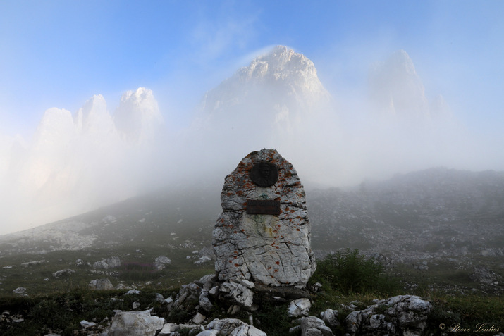 Trek dans les Dolomites, les Tre Cime, Paul Grohmann