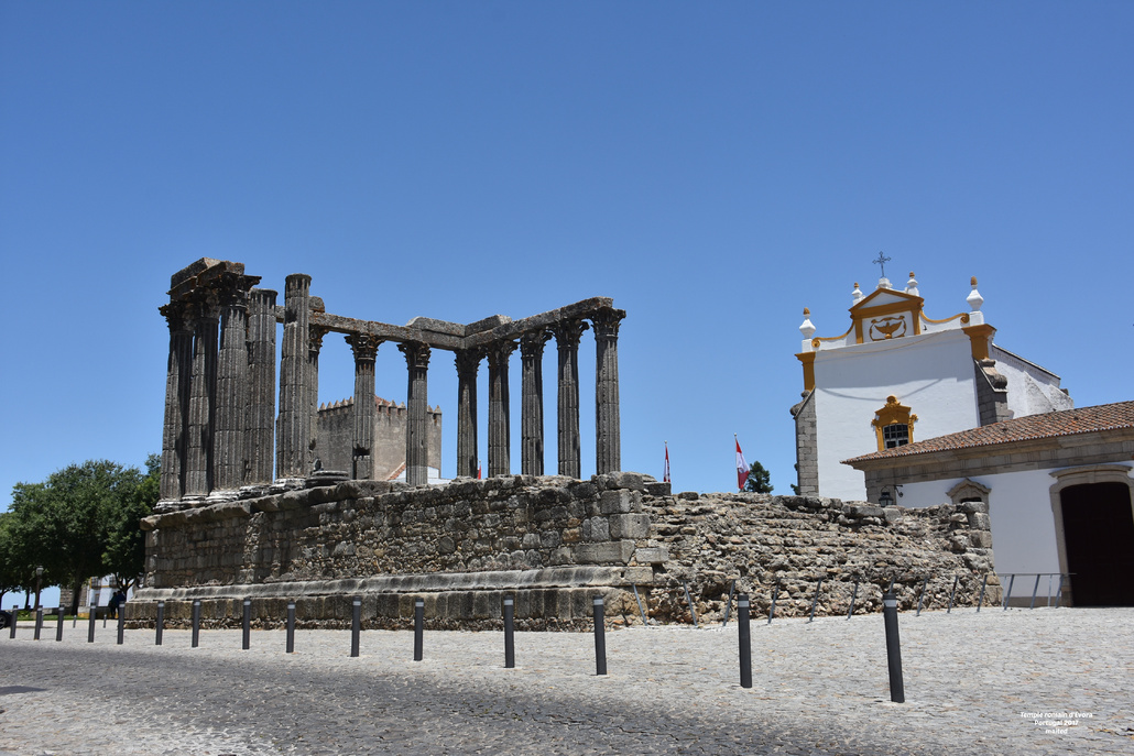 Temple romain d'Evora - Portugal 2017