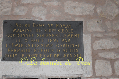 Paray le Monial, la chapelle Notre-Dame de Romay