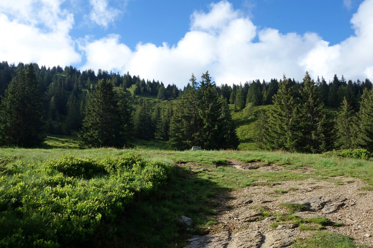 Seul avec les nuages au Grand Roche