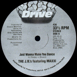 The J.B.'s Feat Maxxi - Just Wanna Make You Dance
