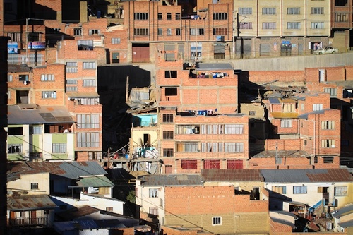La Paz : son coté z'urbain