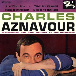 Charles Aznavour en 45T