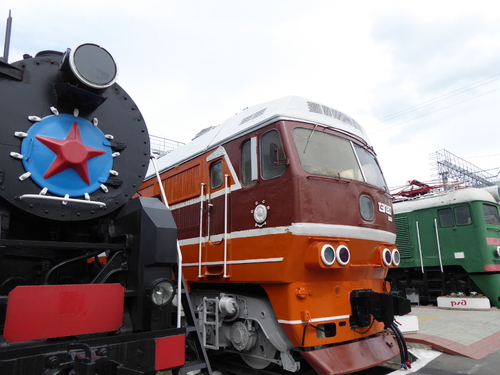 Voyage Transsibérien 2017, le 14/07, 7ème jour,  Novossibirsk, musée du rail (3)
