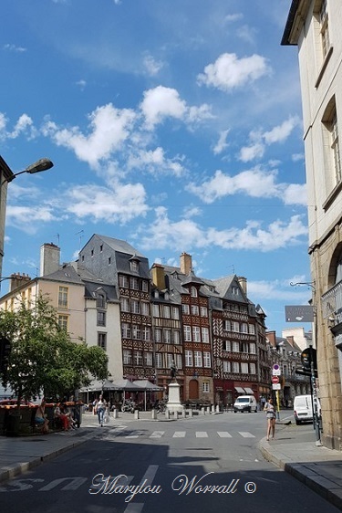 Bretagne : Rennes Place du Champ-Jacquet