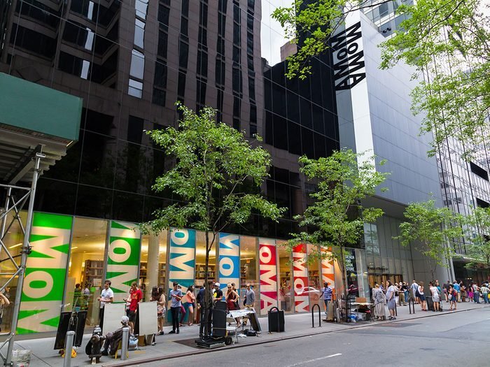 Quoi faire à new york: visiter le MoMA (Museau of Modern Art).