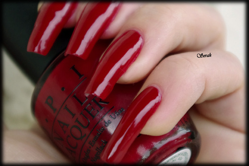 Swatch OPI Quarter of a Cent-Cherry!