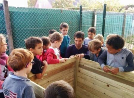 Les Ralluères : Un Compost à l’Ecole ! 