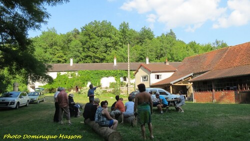 Une balade à Aignay le Duc avec l'Association ARCE de Recey sur Ource...