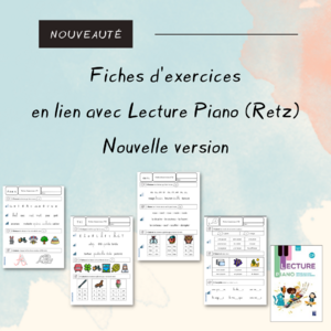Lecture Piano - Fiches d'exercices V3