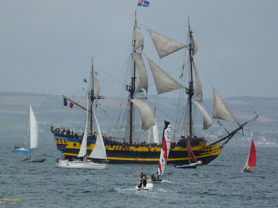 l'arrivée de l'Etoile du Roy