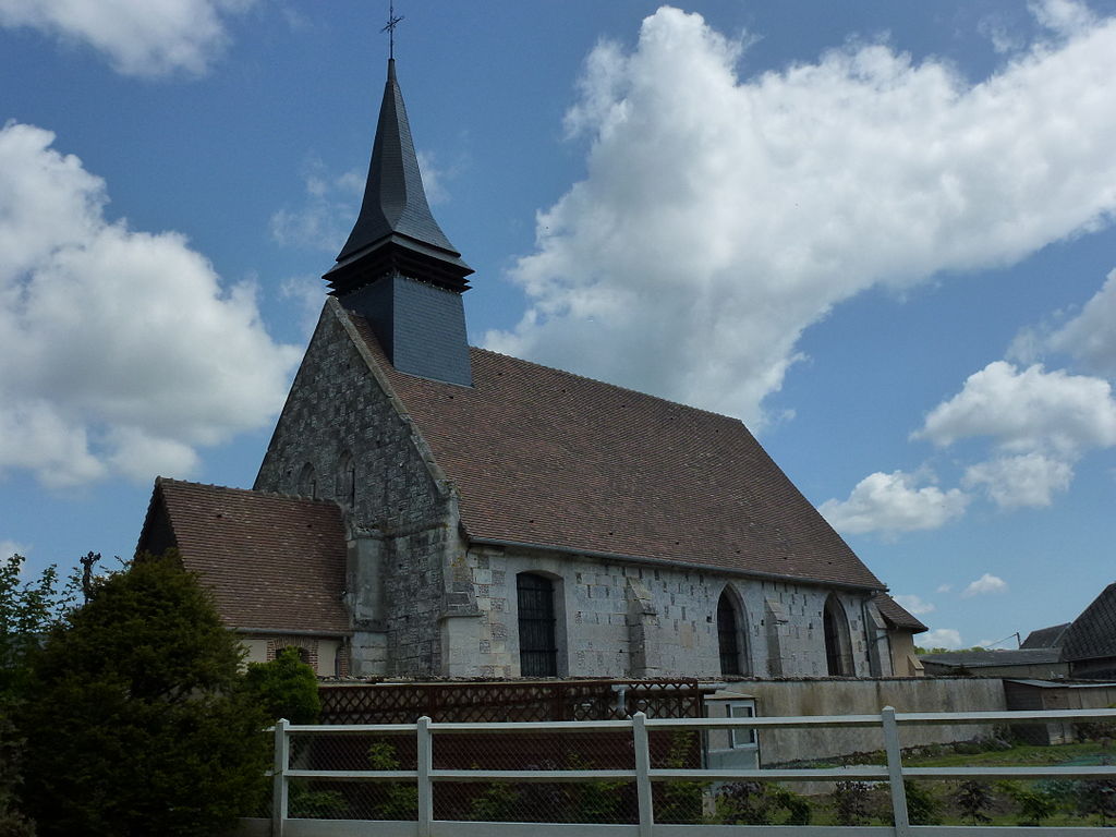 Saint-Nicolas-du-Bosc (Eure, Fr) église St.Nicolas.JPG