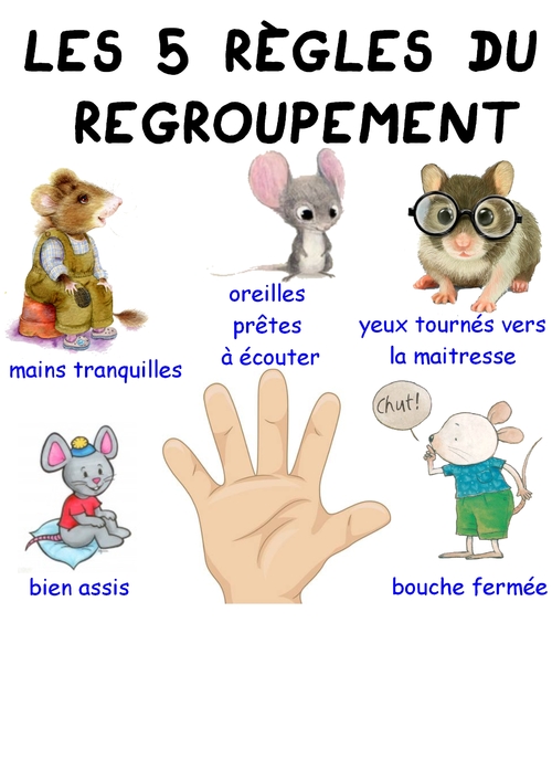 Les 5 règles du regroupement