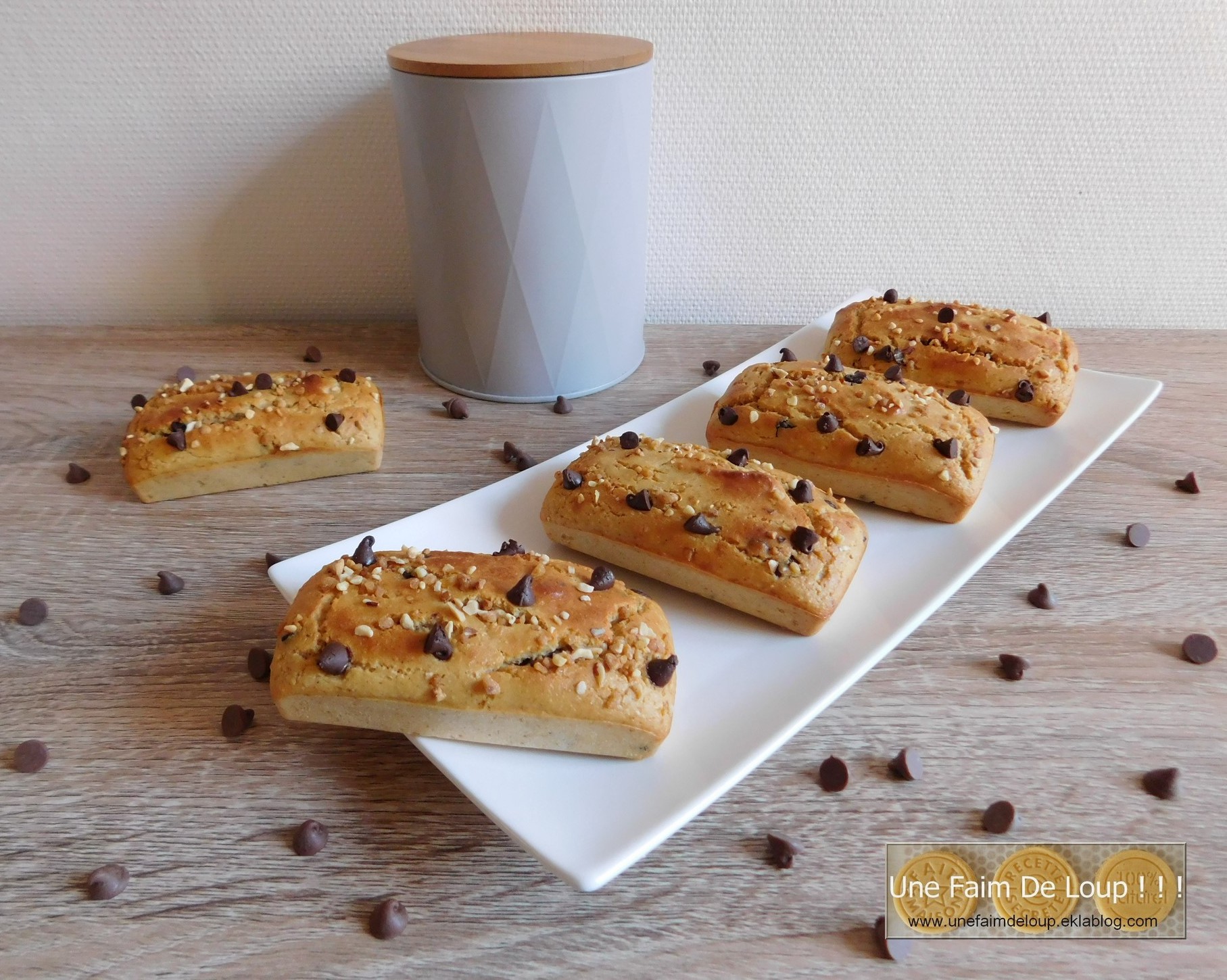 Moelleux au beurre de cacahuètes ( sans sucre ajouté ) - Une Faim