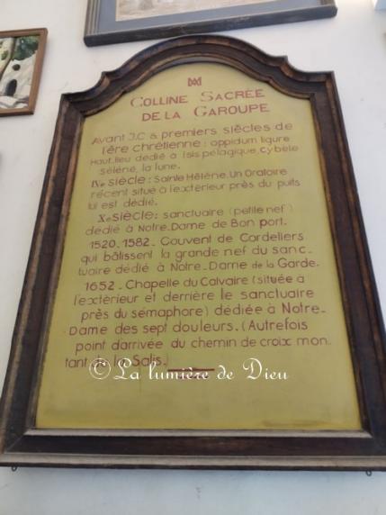 Antibes, la chapelle de la Garoupe