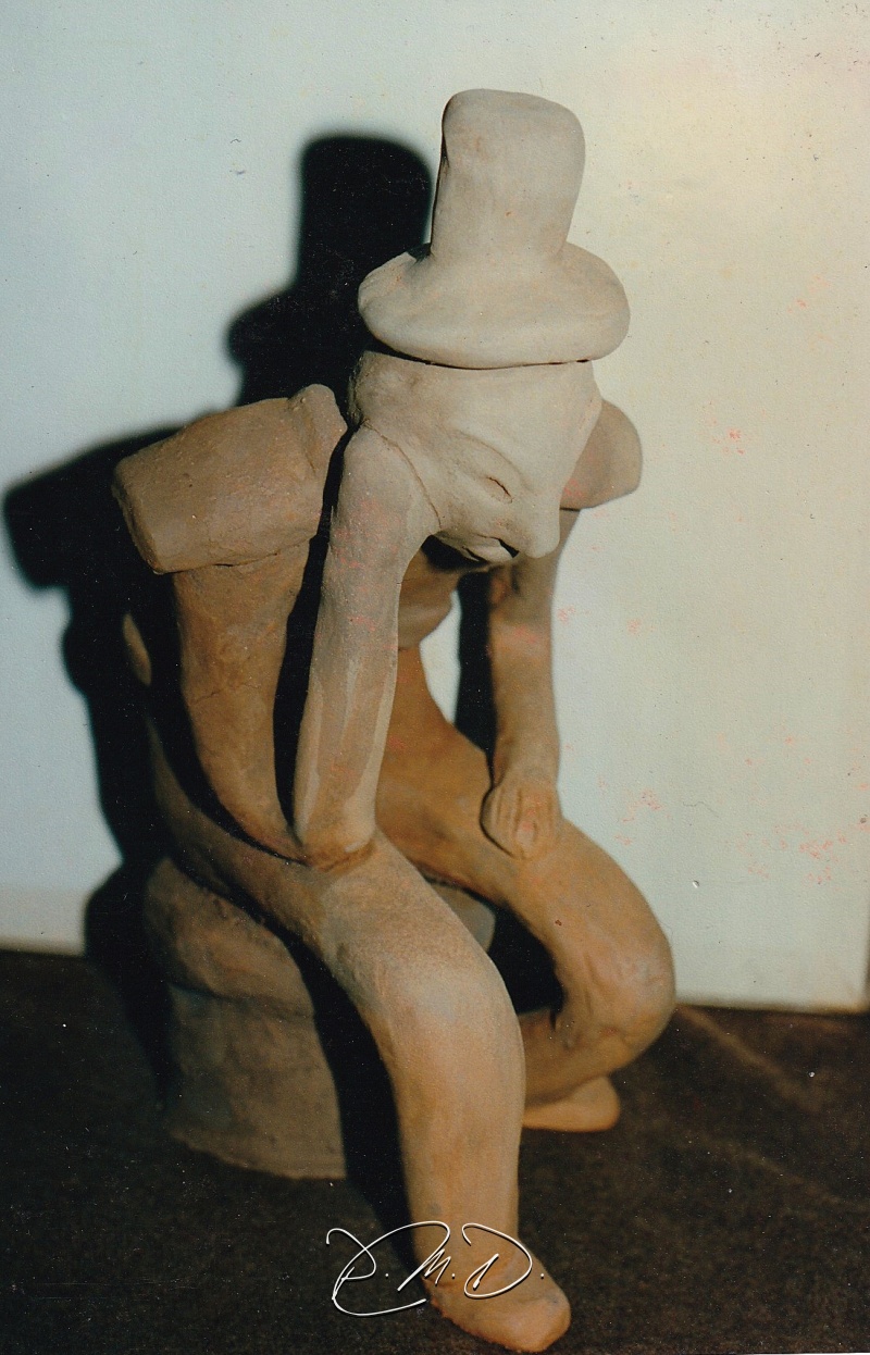 Terre chamottée cuite