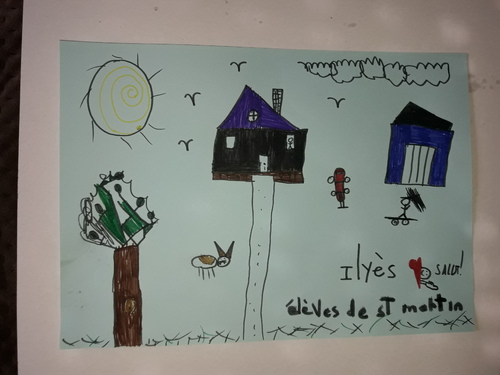 Correspondance avec les élèves de CE1/CE2 de Saint-Martin-sur-le-Pré