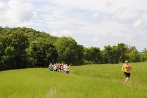 season runners running maplemood state park 