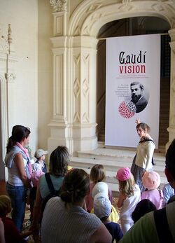 L'exposition "Gaudi" au château